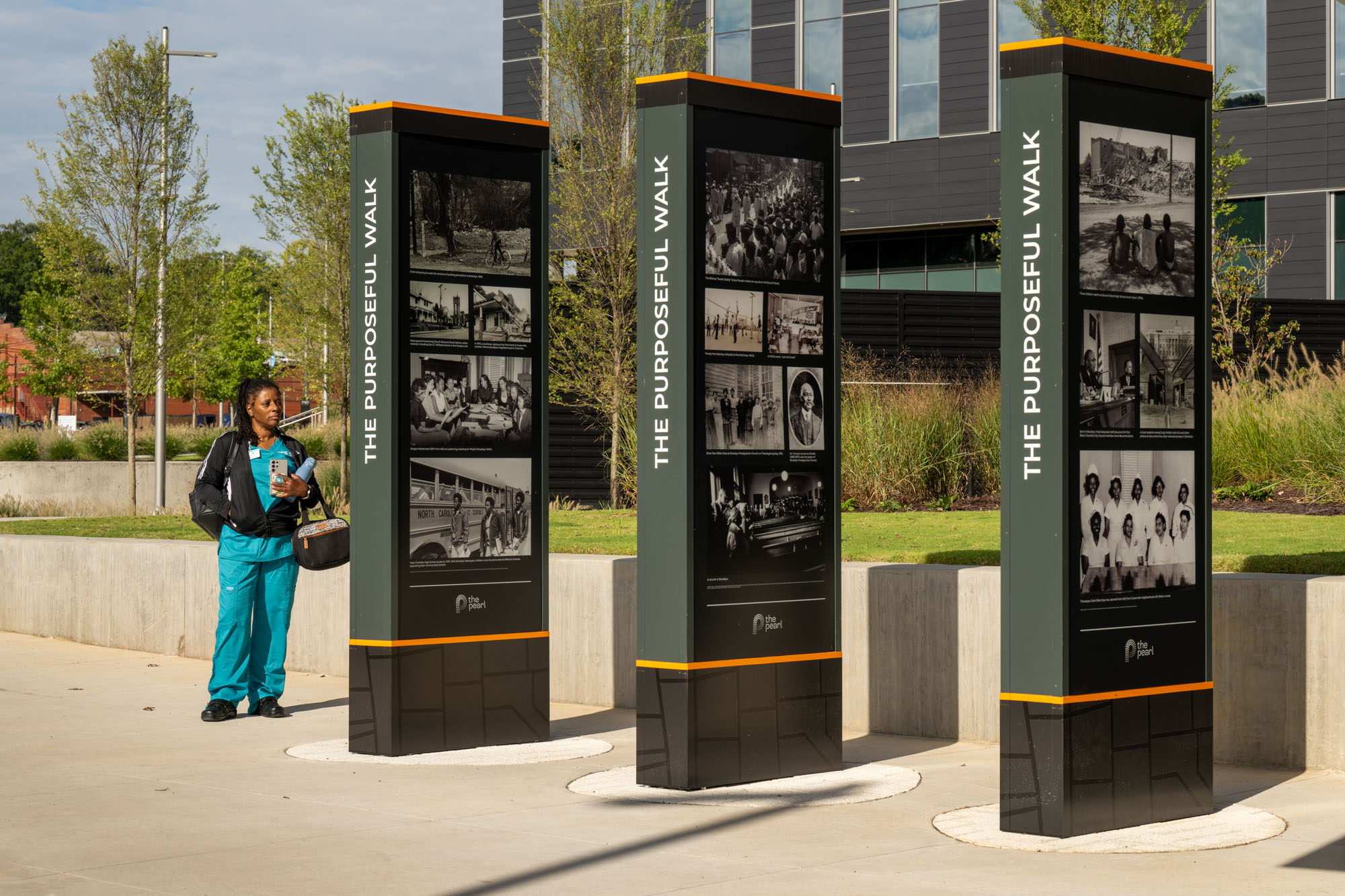 Purposeful Walk panel signs